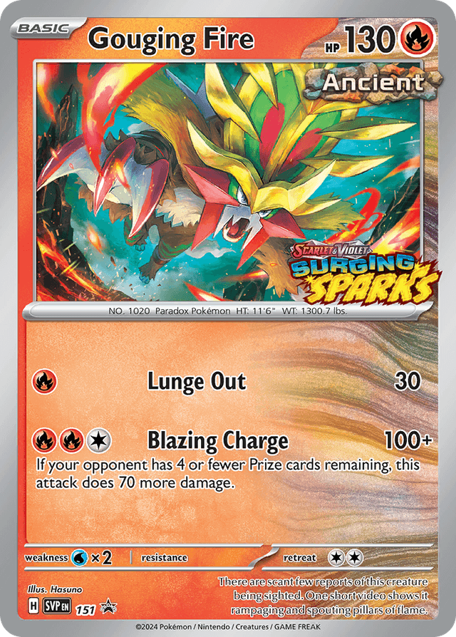 Gouging Fire SVP-151