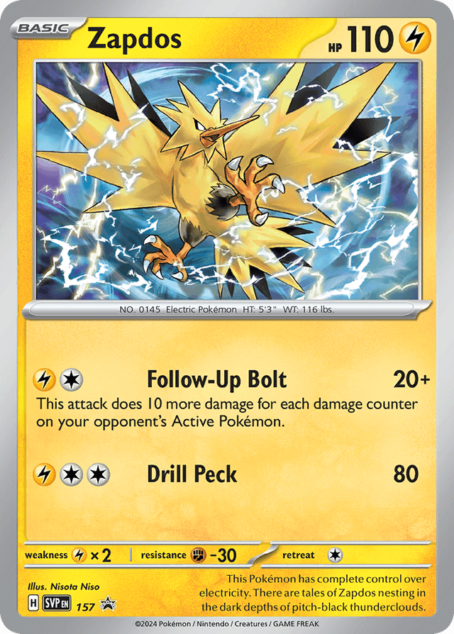 Zapdos SVP-157