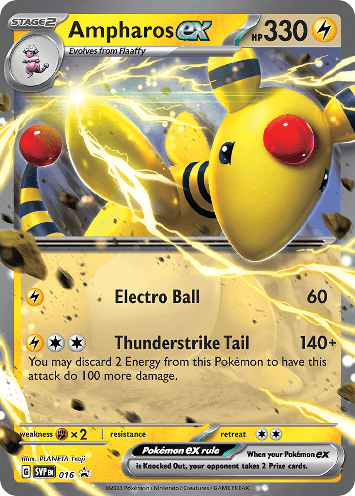 Ampharos ex SVP-16