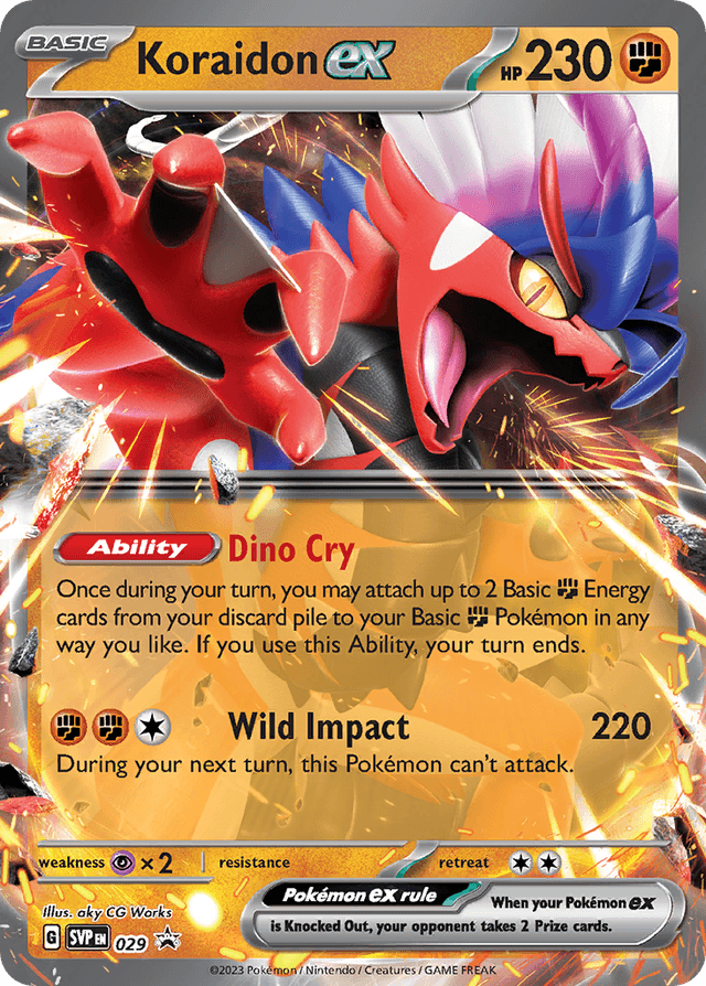 Koraidon ex SVP-29