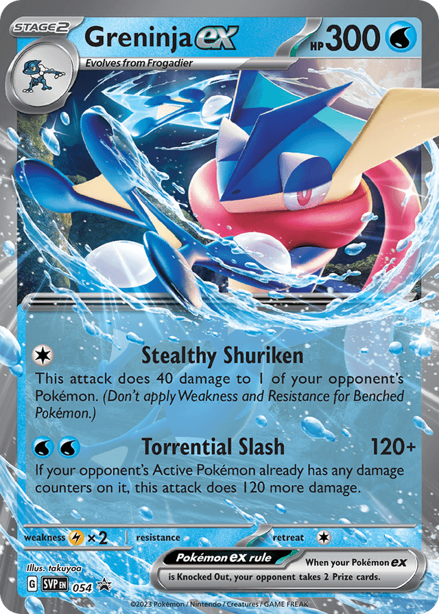 Greninja ex SVP-54