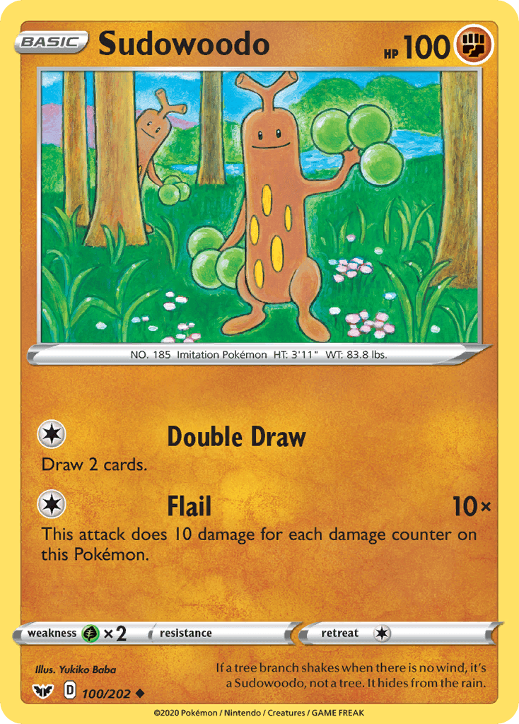 Sudowoodo SWSH1-100