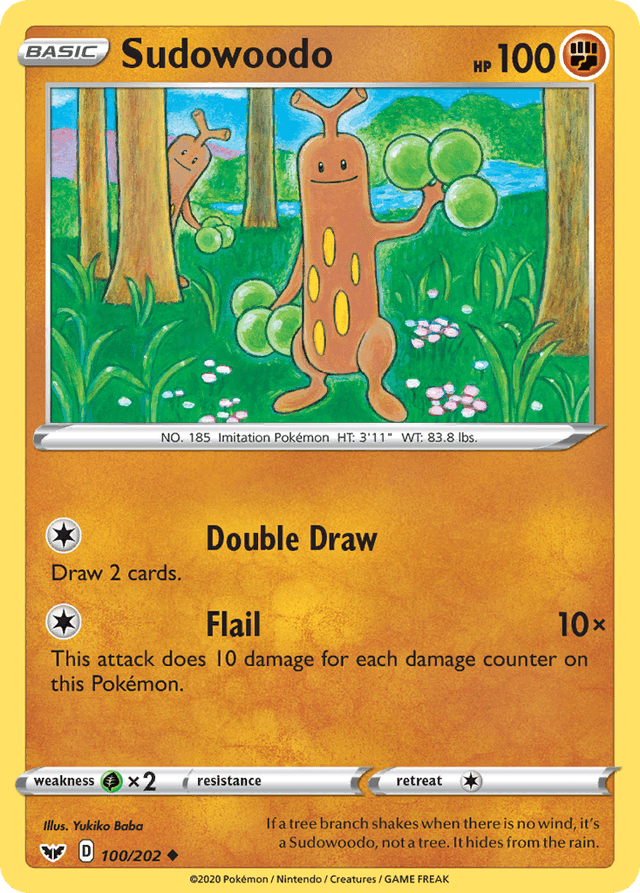 Sudowoodo SWSH1-100