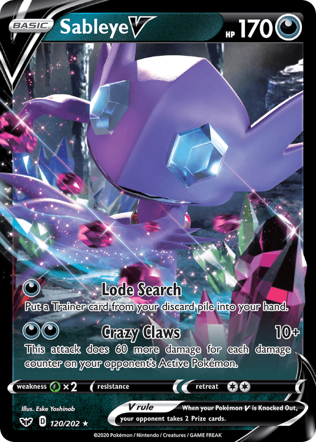 Sableye V SWSH1-120
