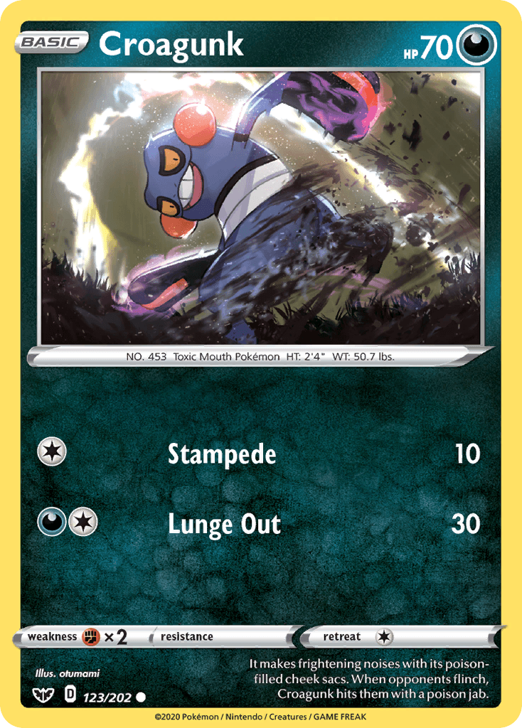 Croagunk SWSH1-123