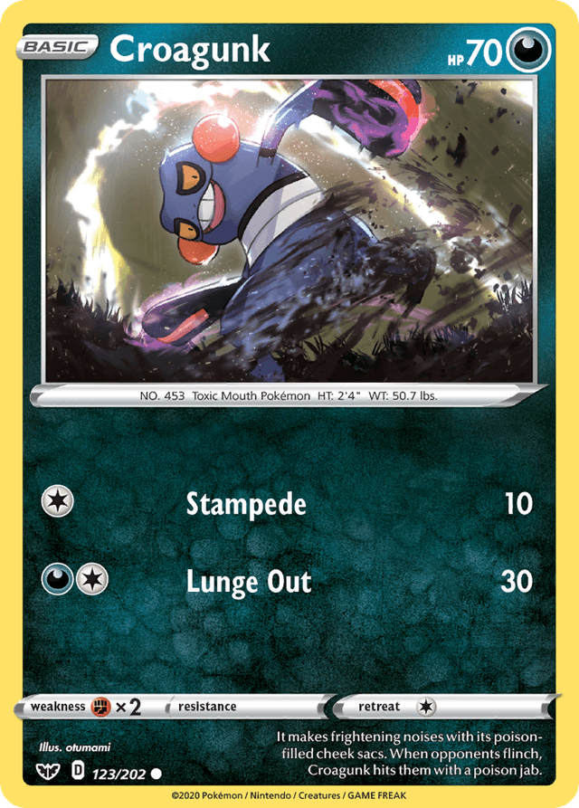 Croagunk SWSH1-123