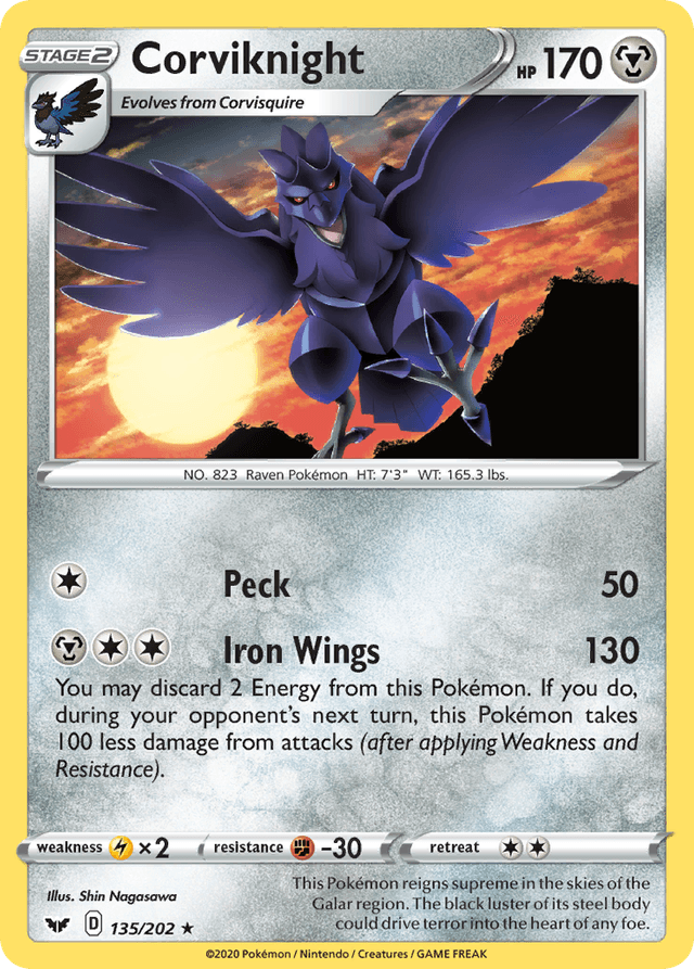 Corviknight SWSH1-135