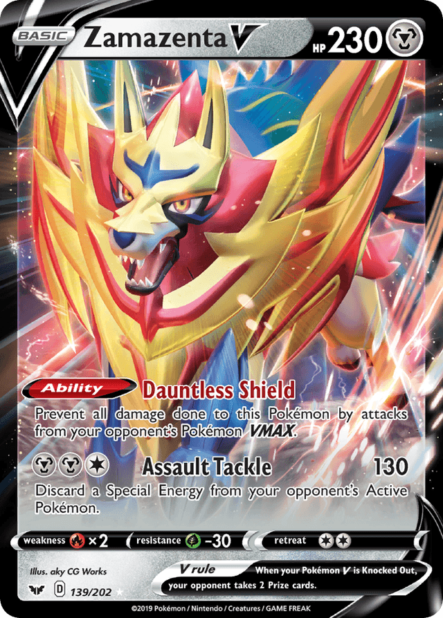 Zamazenta V SWSH1-139