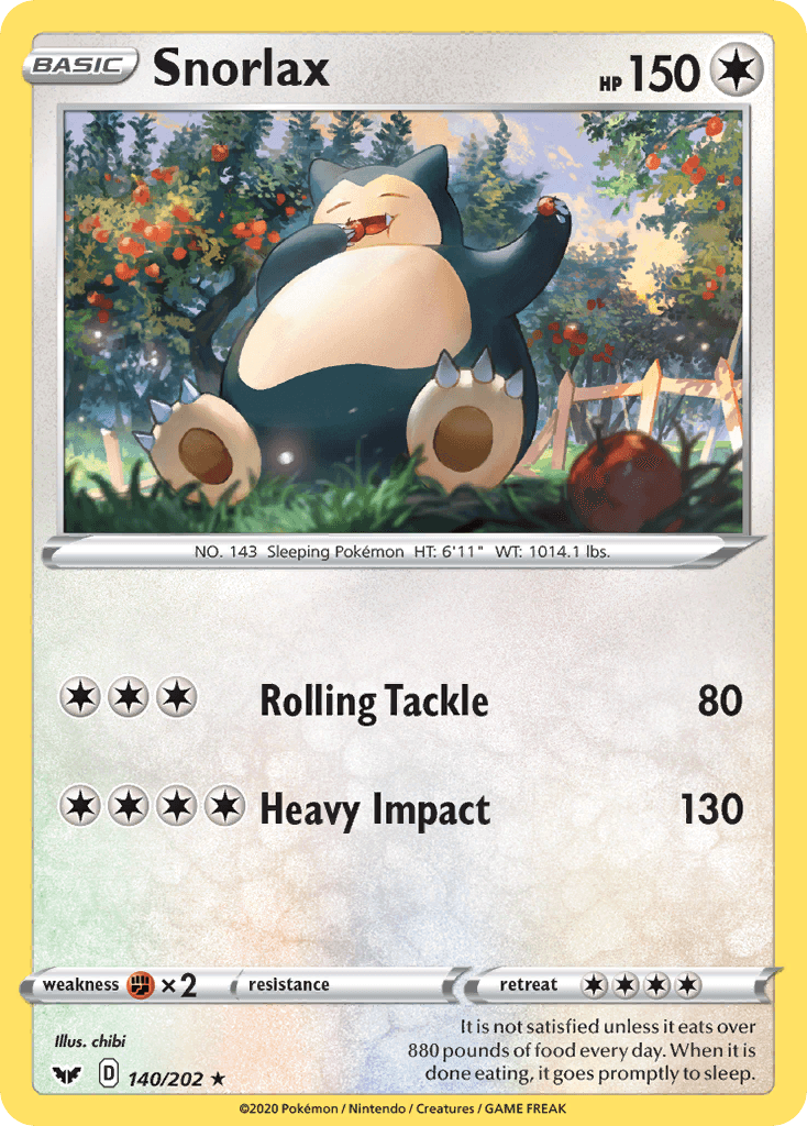 Snorlax SWSH1-140