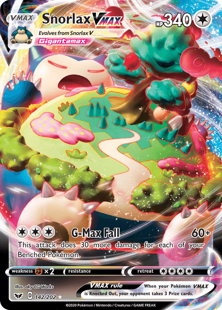 Snorlax VMAX SWSH1-142