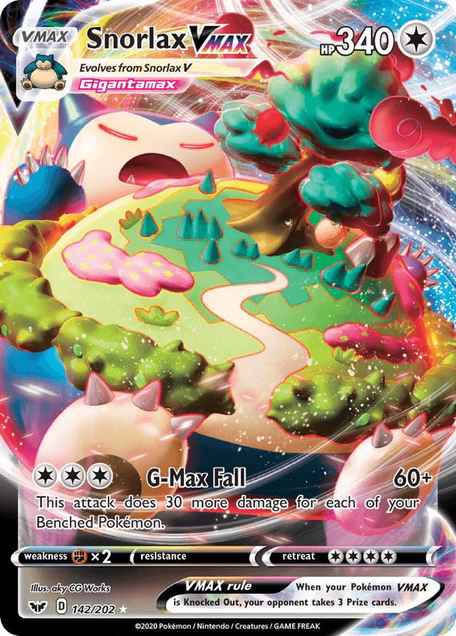 Snorlax VMAX SWSH1-142