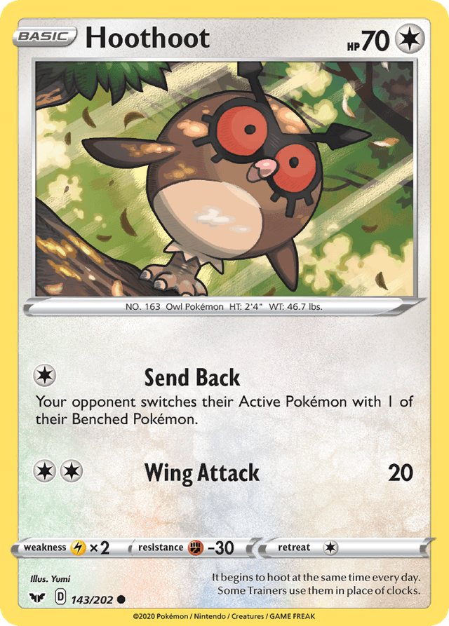 Hoothoot SWSH1-143