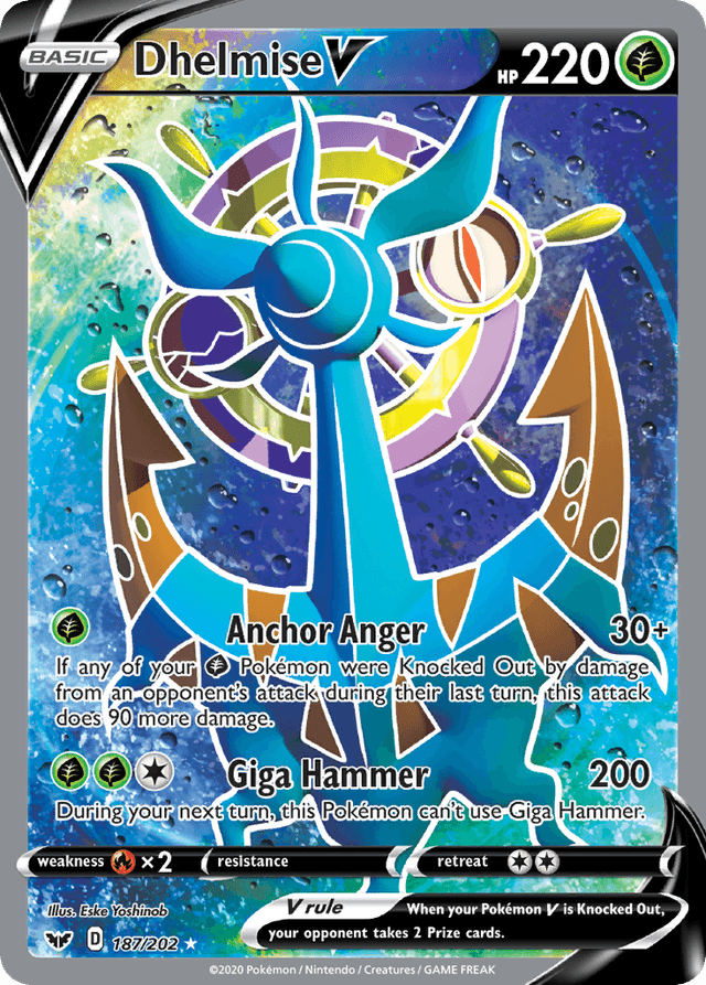 Dhelmise V SWSH1-187