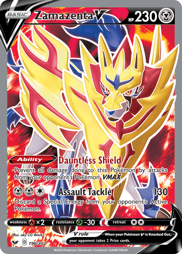 Zamazenta V SWSH1-196