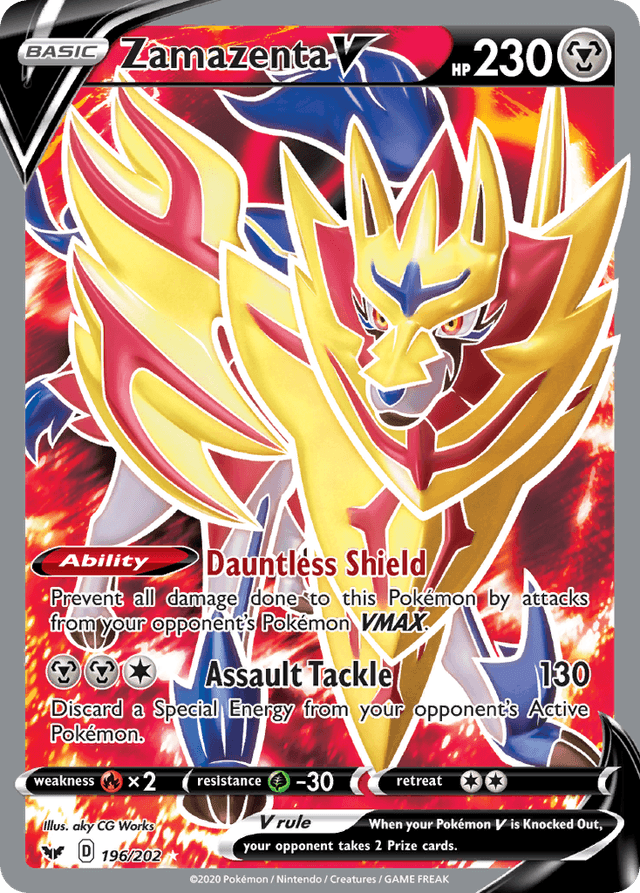 Zamazenta V SWSH1-196