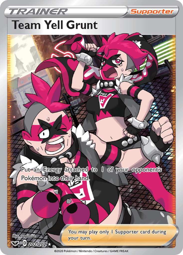 Team Yell Grunt SWSH1-202