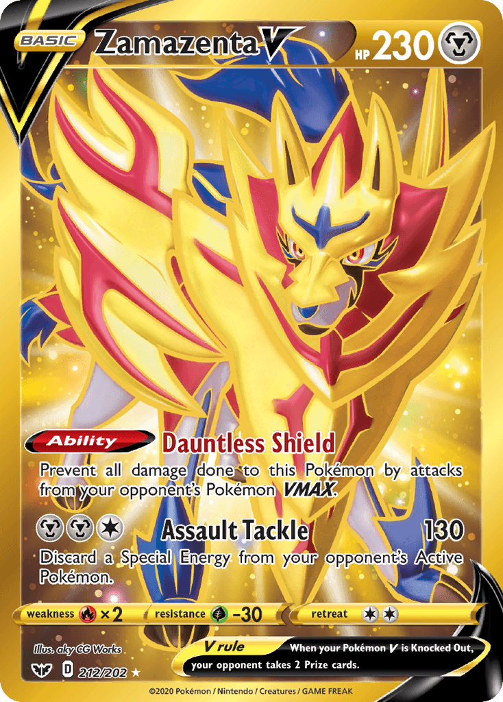 Zamazenta V SWSH1-212