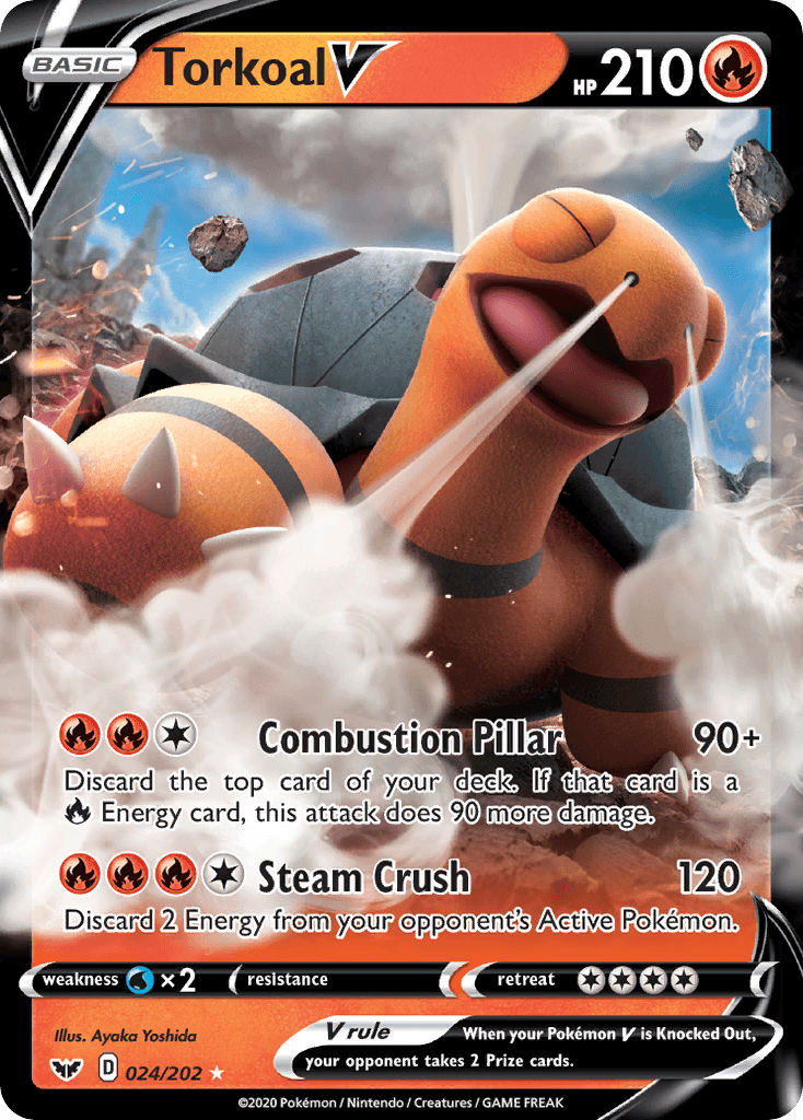 Torkoal V SWSH1-24