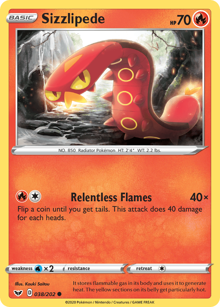 Sizzlipede SWSH1-38