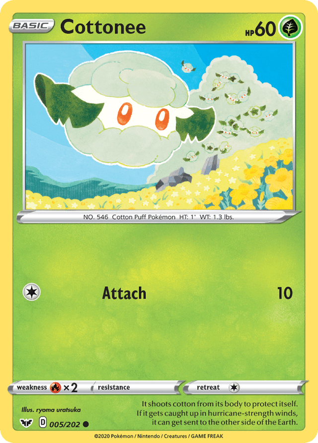 Cottonee SWSH1-5