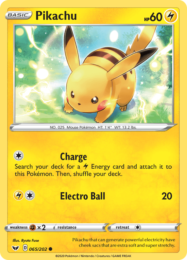 Pikachu SWSH1-65