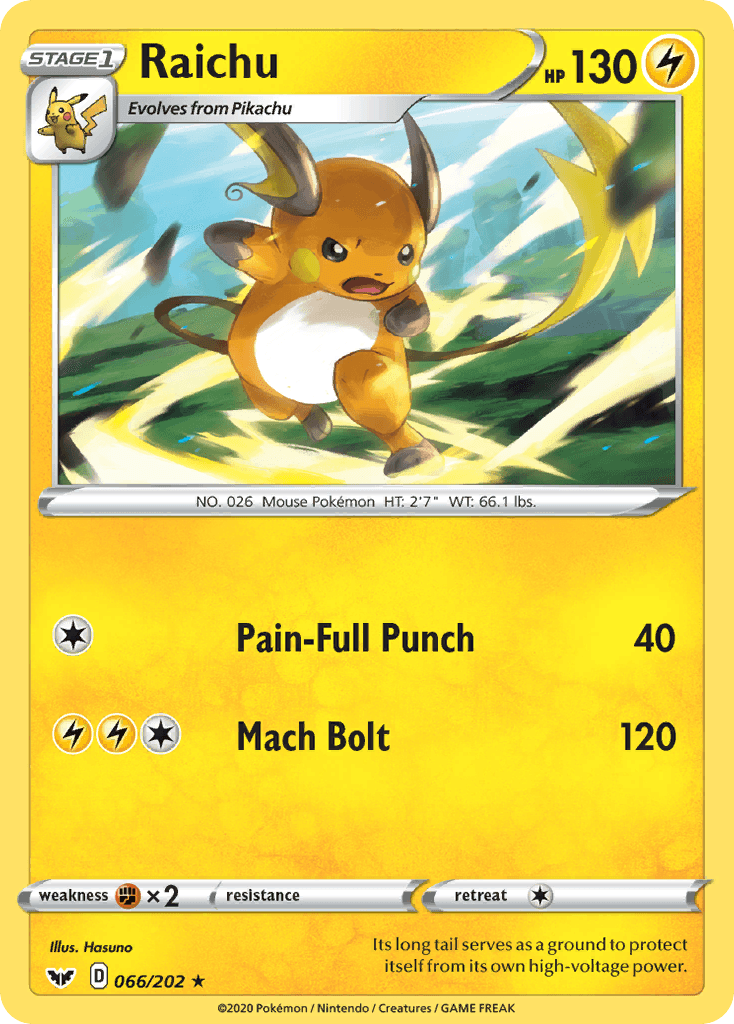 Raichu SWSH1-66