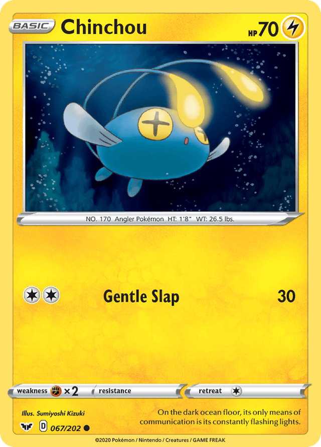 Chinchou SWSH1-67