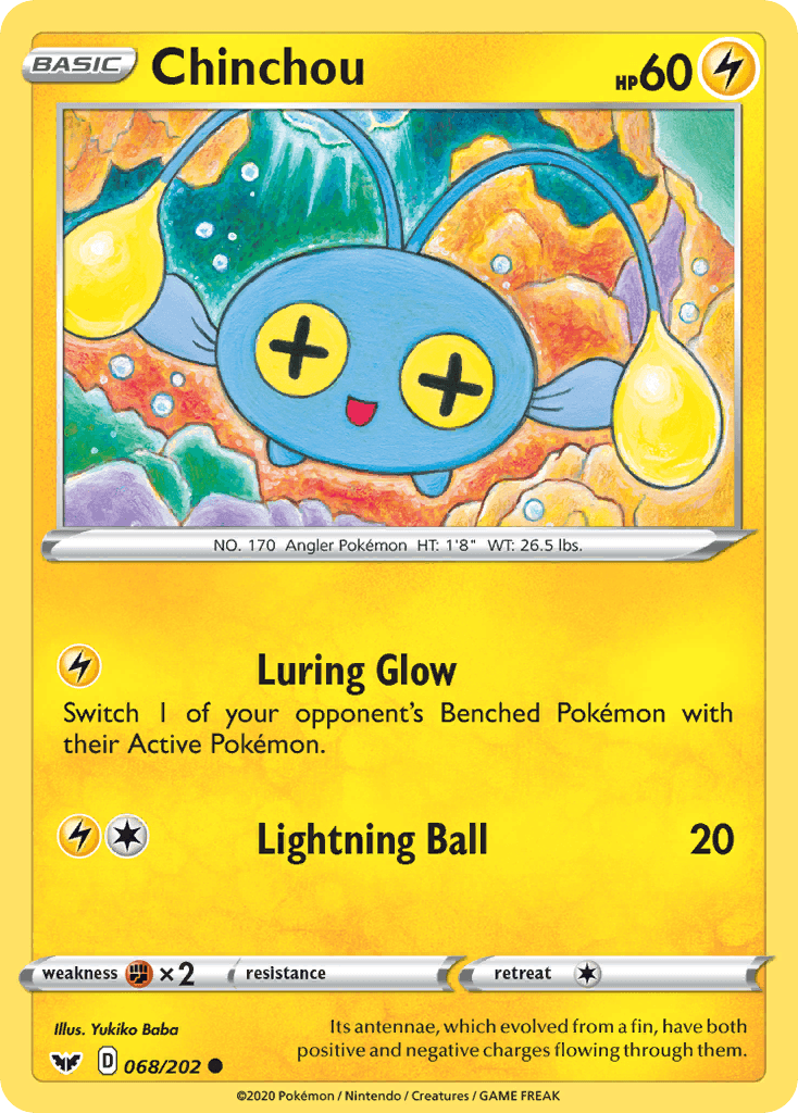 Chinchou SWSH1-68