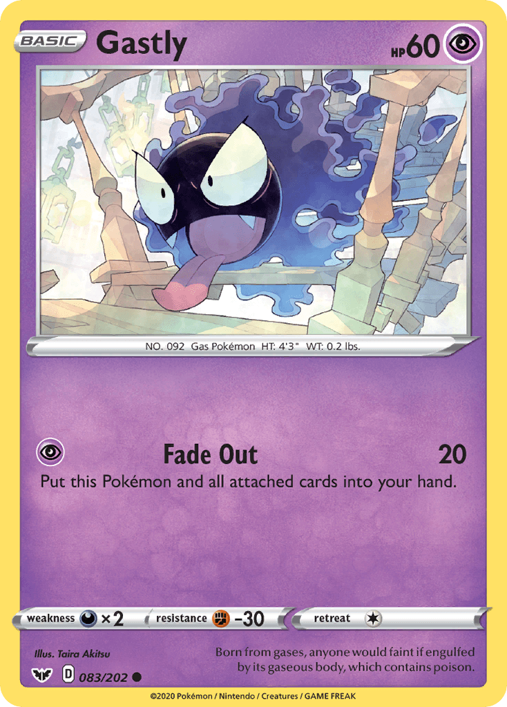 Gastly SWSH1-83