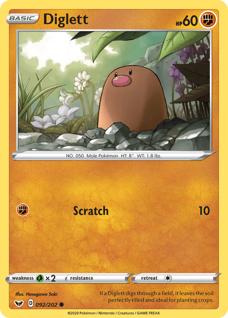 Diglett SWSH1-92