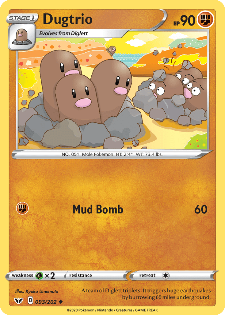 Dugtrio SWSH1-93