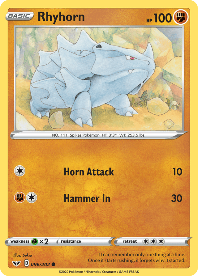 Rhyhorn SWSH1-96