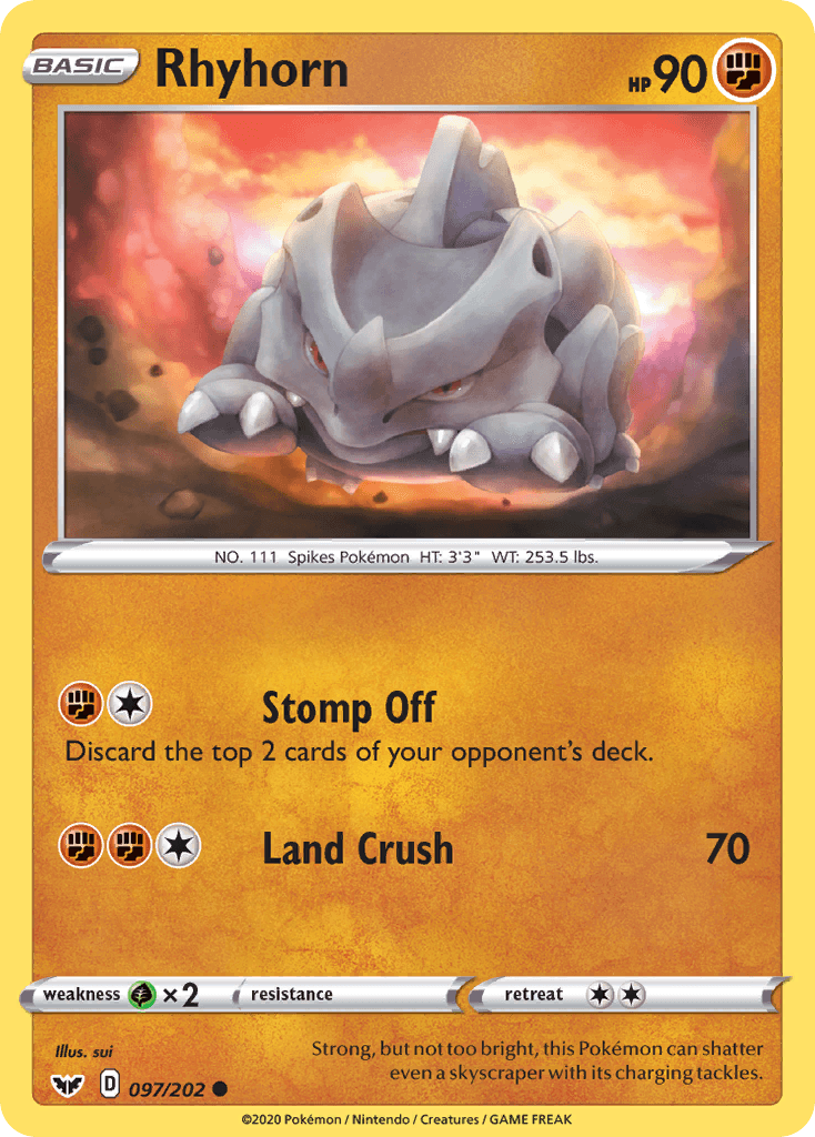 Rhyhorn SWSH1-97