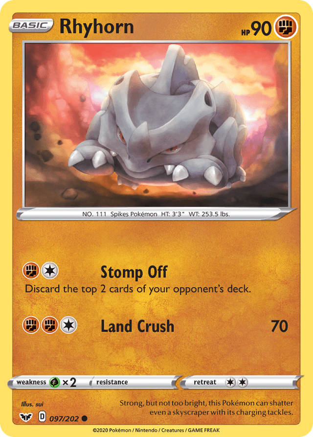 Rhyhorn SWSH1-97