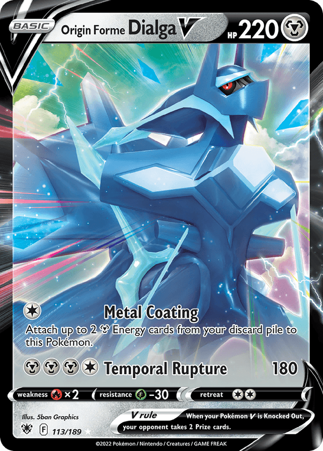 Origin Forme Dialga V SWSH10-113