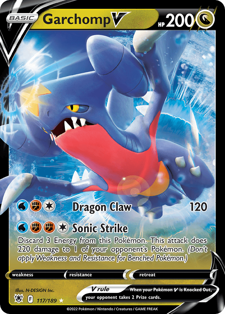 Garchomp V SWSH10-117