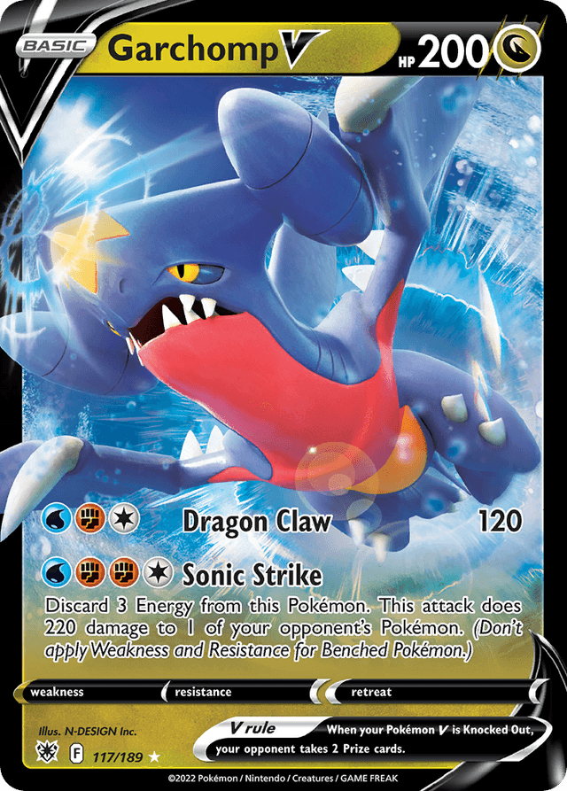 Garchomp V SWSH10-117