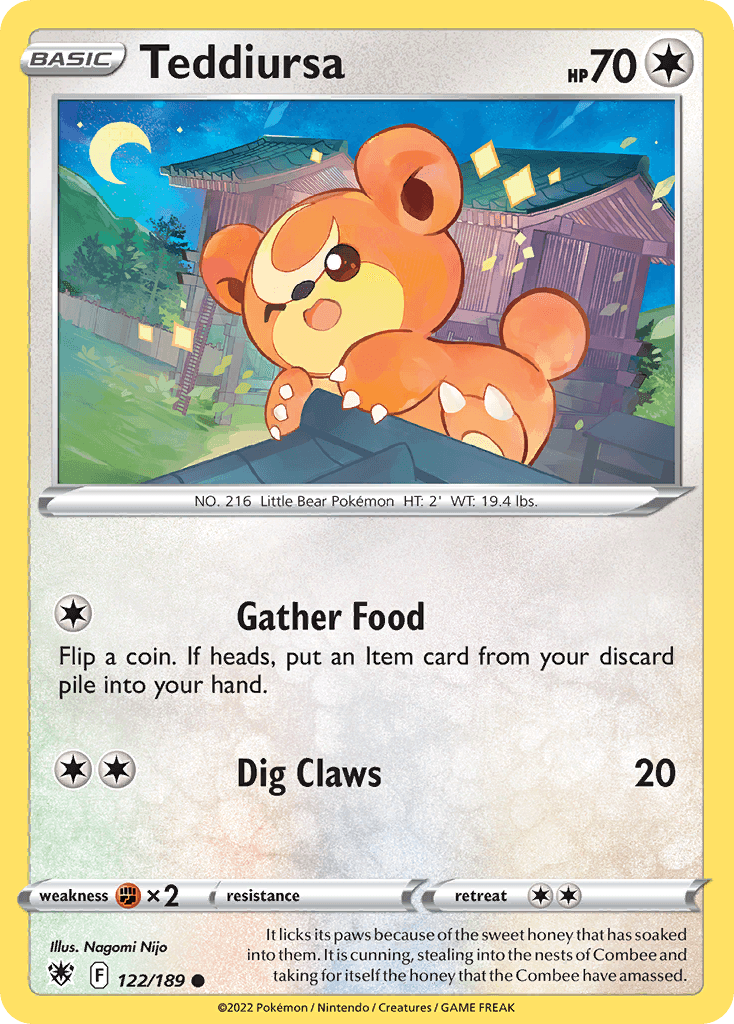 Teddiursa SWSH10-122