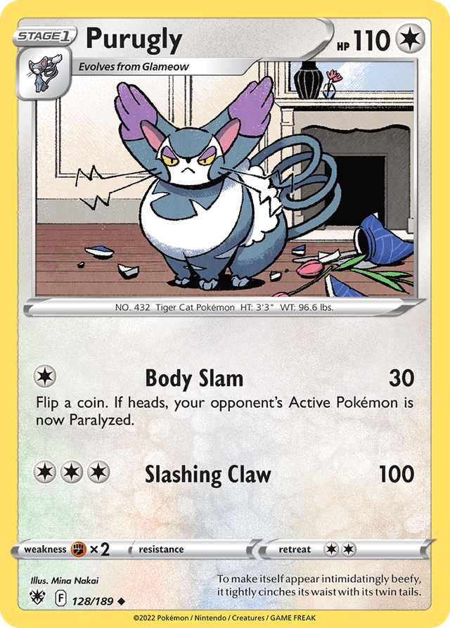 Purugly SWSH10-128