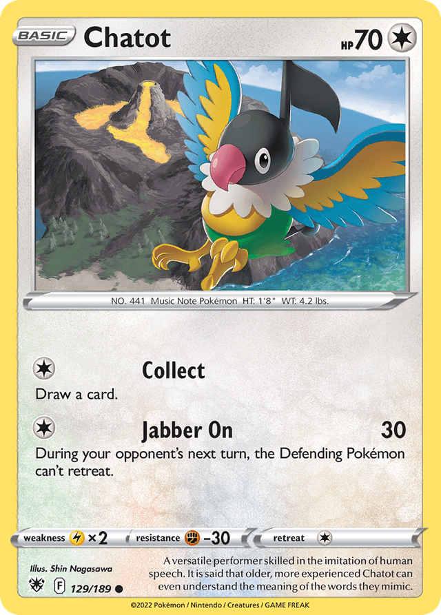Chatot SWSH10-129