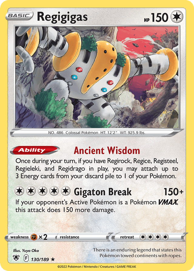 Regigigas SWSH10-130