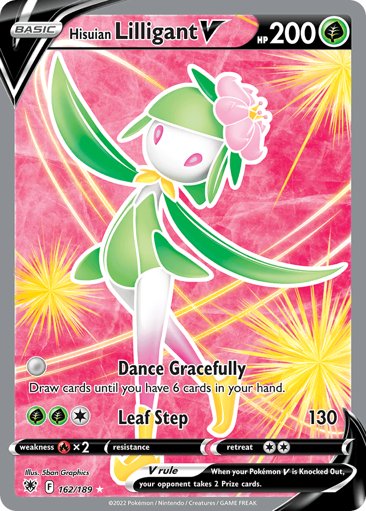 Hisuian Lilligant V SWSH10-162