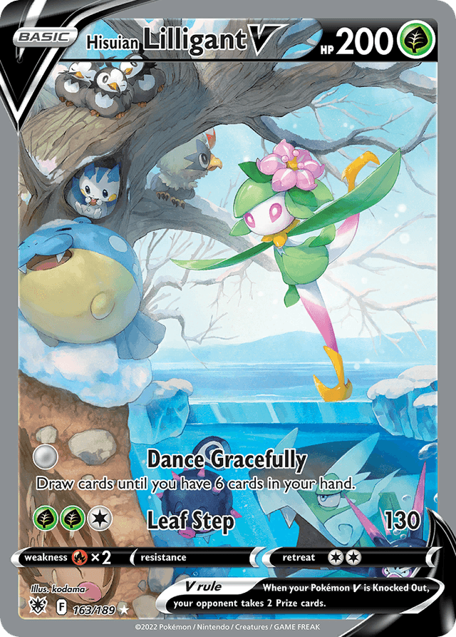 Hisuian Lilligant V SWSH10-163