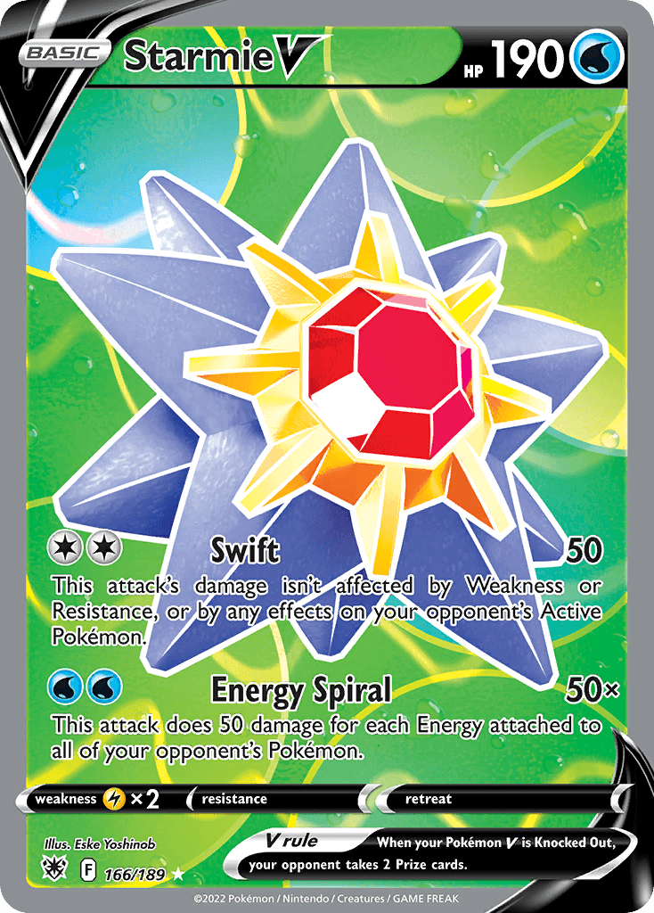 Starmie V SWSH10-166