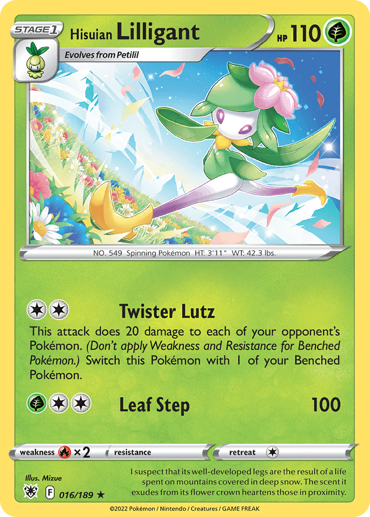 Hisuian Lilligant SWSH10-16