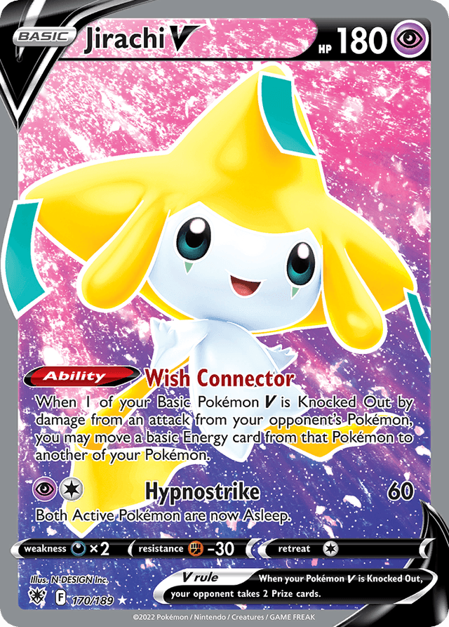 Jirachi V SWSH10-170