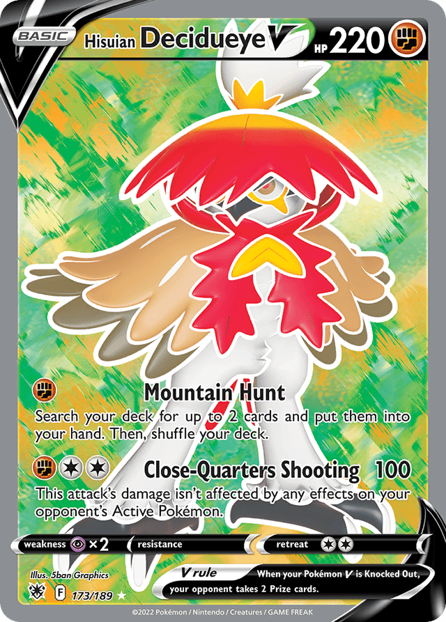Hisuian Decidueye V SWSH10-173