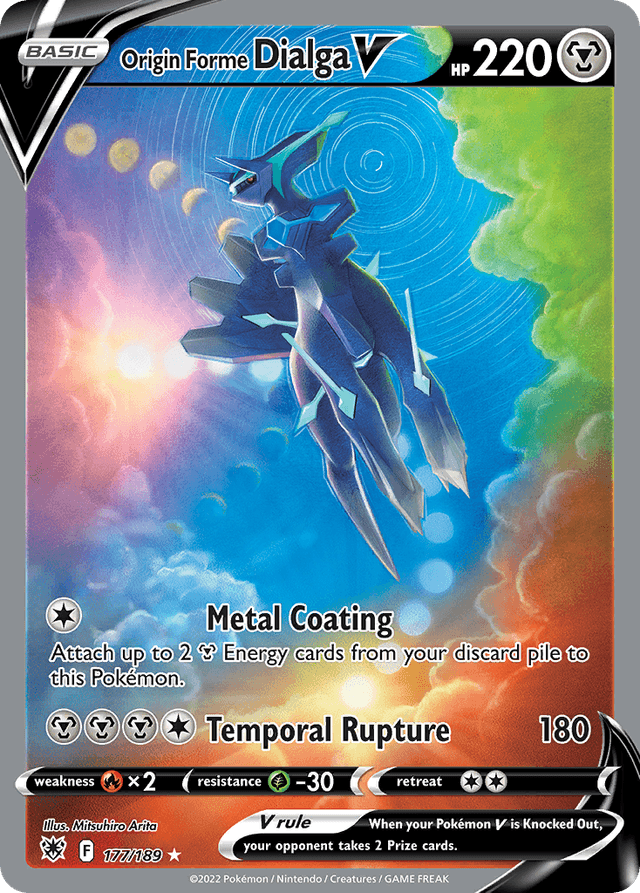 Origin Forme Dialga V SWSH10-177