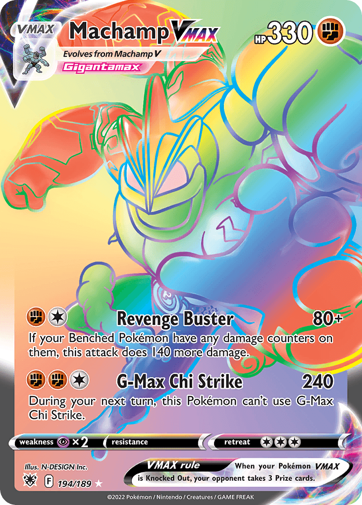 Machamp VMAX SWSH10-194