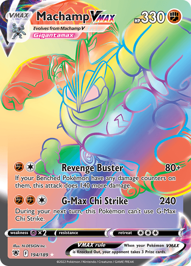 Machamp VMAX SWSH10-194